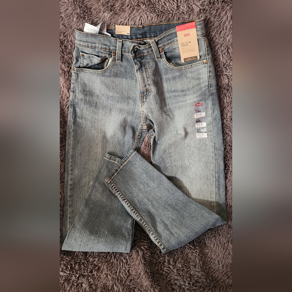 Levi's 512 Slim Tapered Men's Blue Jeans 29x30